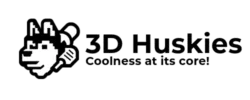 3D Huskies Logo