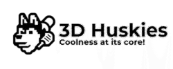 3D Huskies Logo