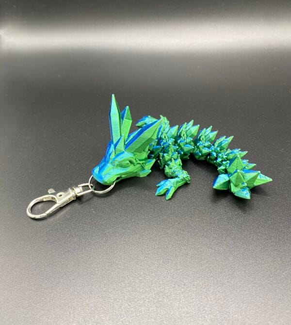 Crystal Dragon Tadling, Articulated Keychain