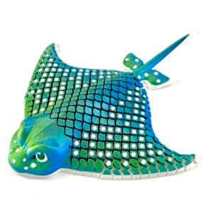 Igor Spotted Eagle Stingray, 9 inches long (Medium) Articulated