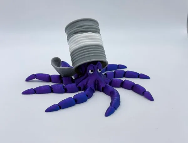 Gus the Octopus, Articulated Figurine 5.5 inches (Small) - Image 5