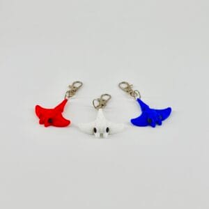 Mini Manta Ray, Articulated Keychain