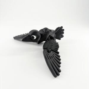 Flapping Crow