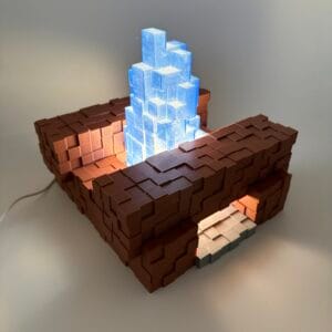 Minecraft Campfire Lamp
